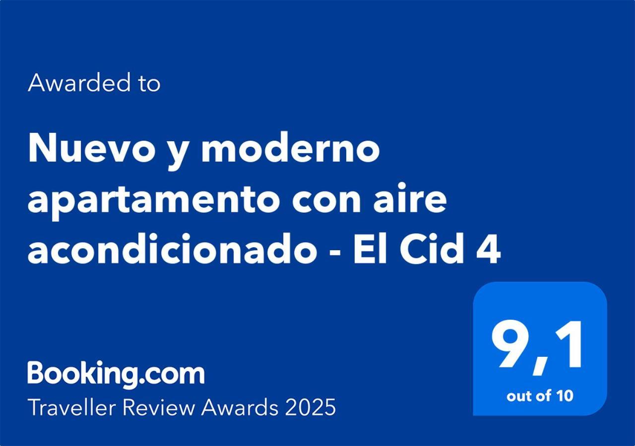 Nuevo Y Moderno Apartamento Con Aire Acondicionado - El Cid 4 Burriana Exterior photo